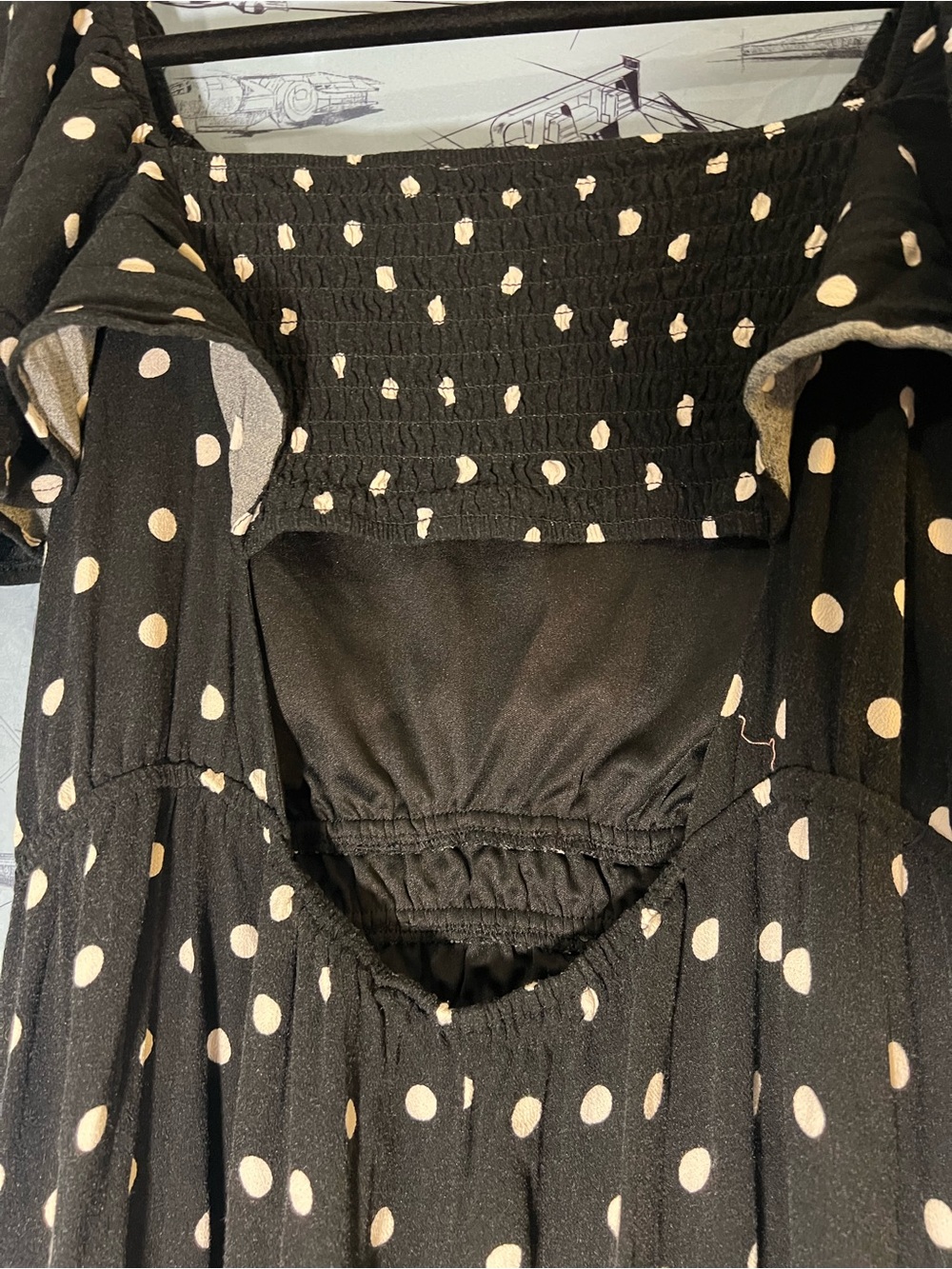 AUW Polka Dot Dress - Picture 6 of 9